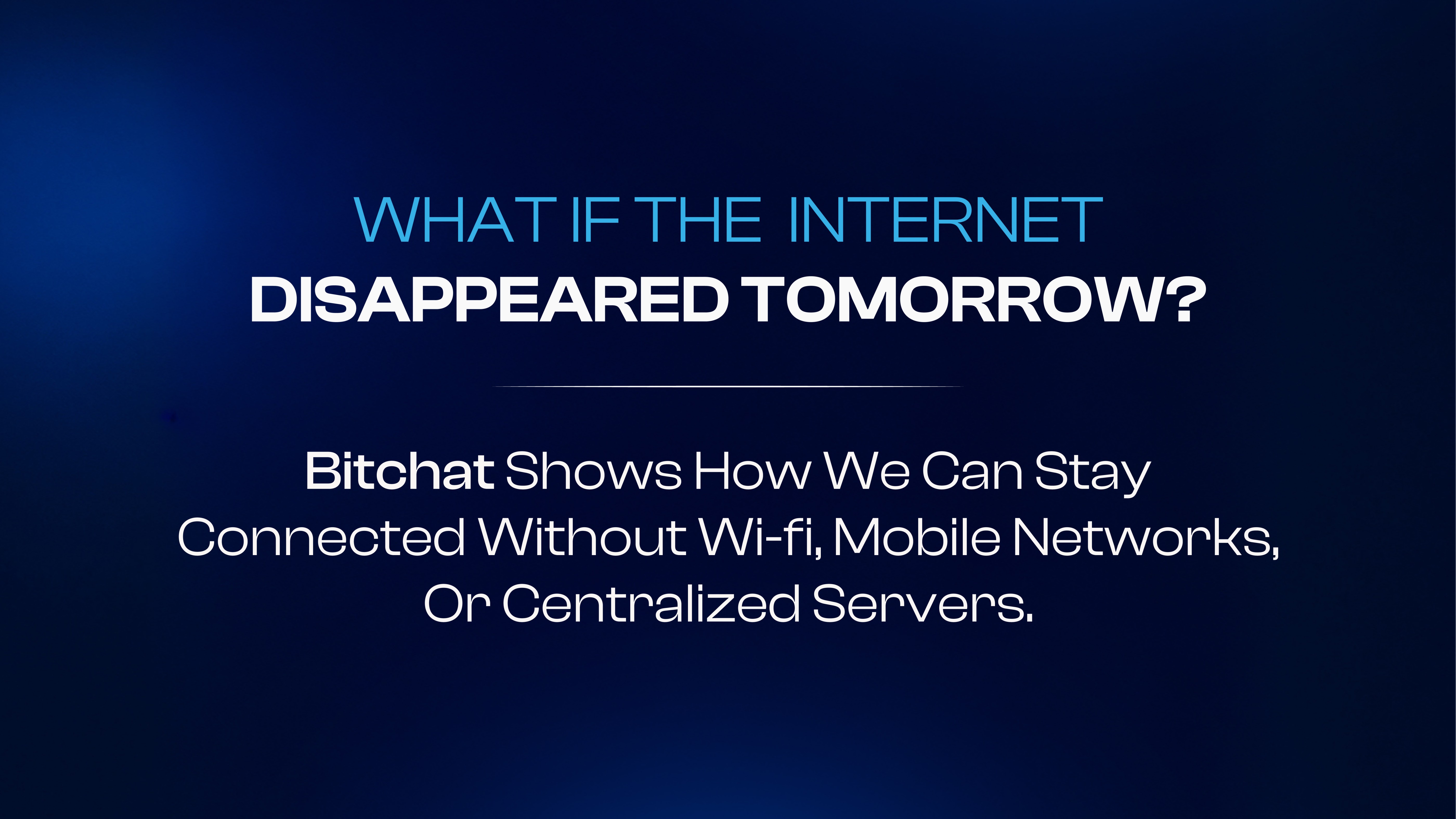 Why Everyone Is Suddenly Talking About BitChat: The Offline Messaging App That Could Change the Way We Connect